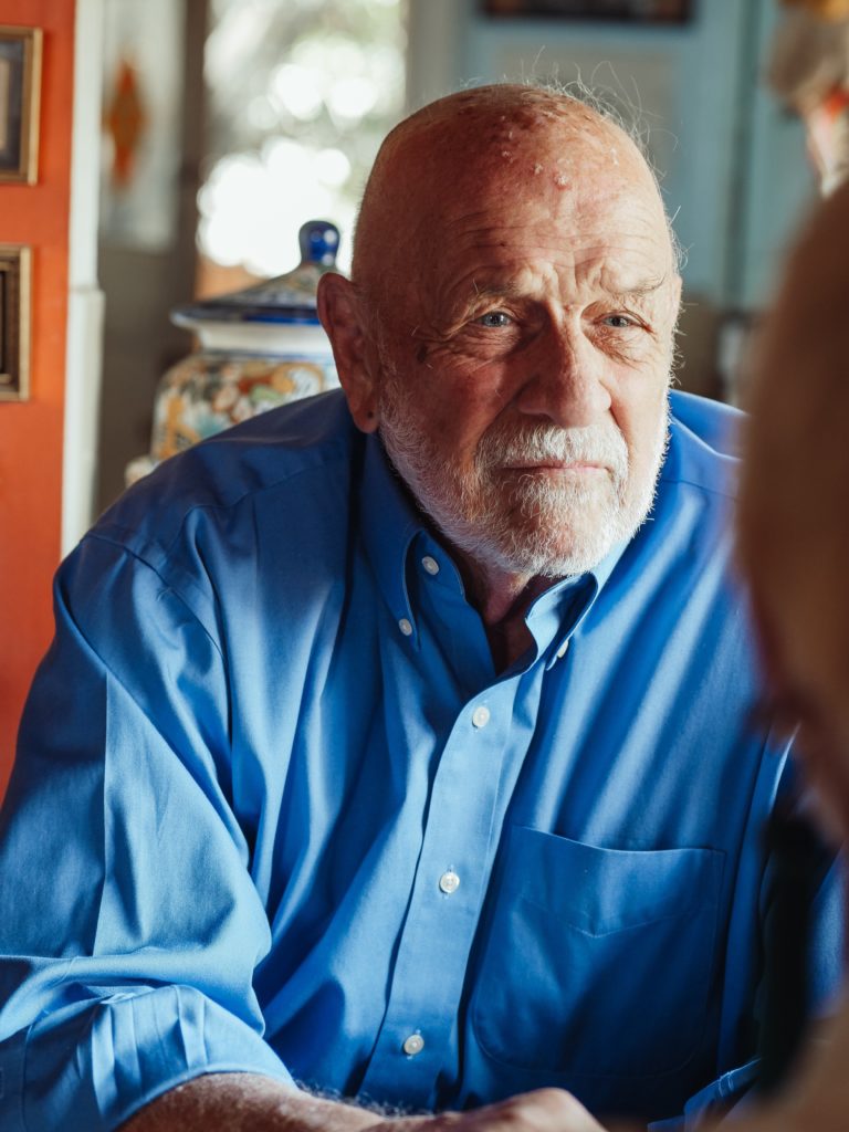 Man in Blue Dress Shirt